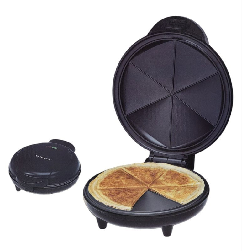 MAQUINA FABRICANTE DE QUESADILLAS 900W, DOBLE CARA SK-08028 SOKANY