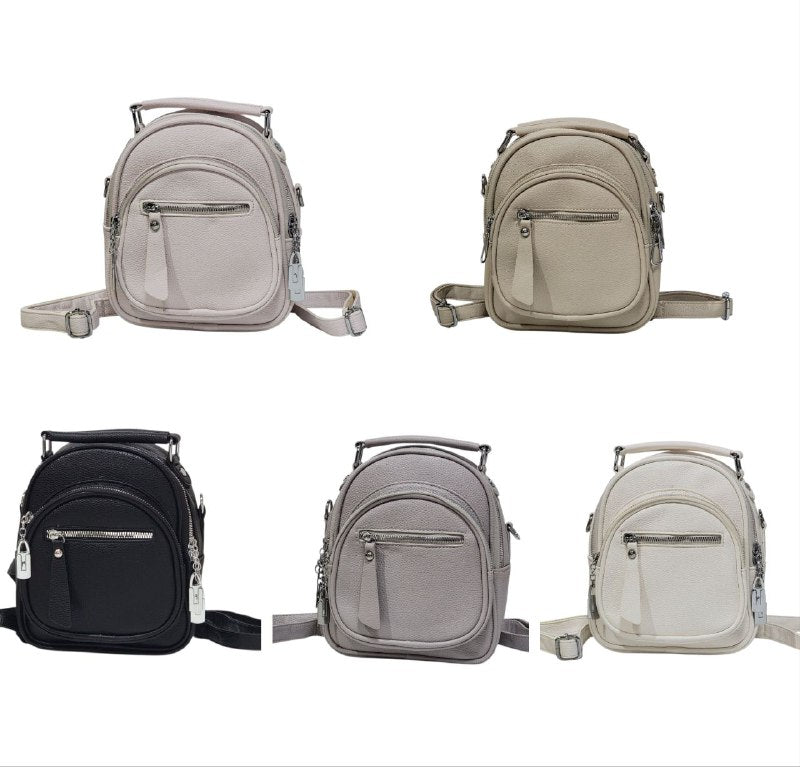 MOCHILA ECONOMICA, 5 COLORES 18X22CM