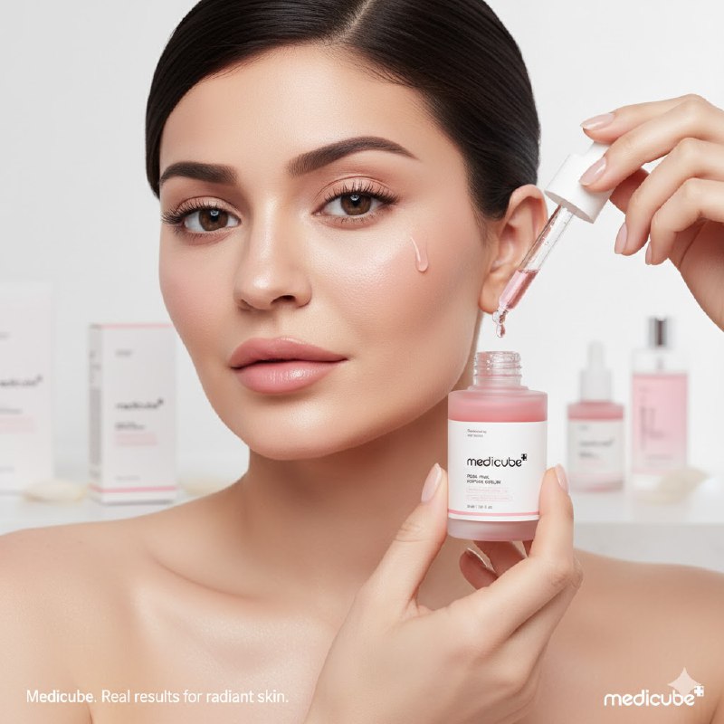 SUERO FACIAL COREANO DE ROSA BLANQUEADOR ANTIRRUGAS MEDICUBE 30ML