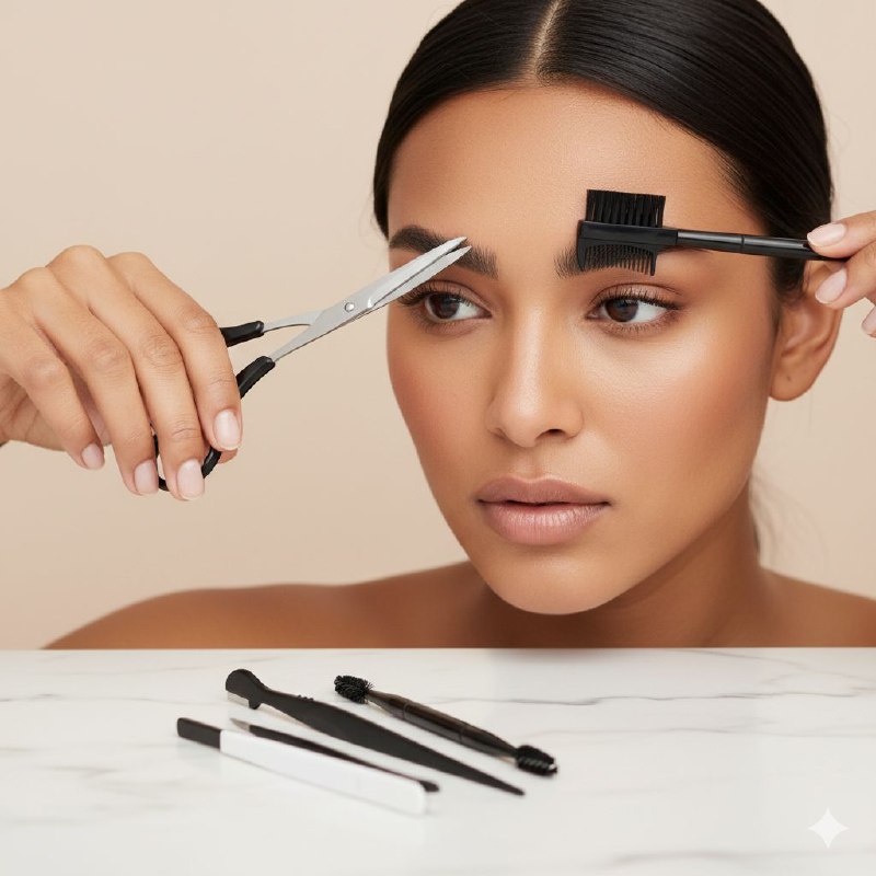 NAVAJA PARA CEJAS EN SET DE 4 PIEZAS PARA HOMBRES Y MUJERES STAY BEAUTIFUL