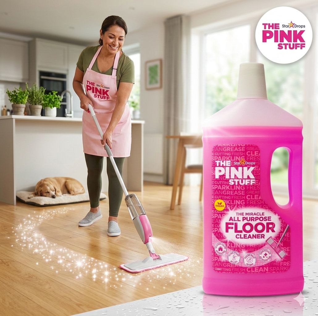 LIMPIADOR DE PISOS MILAGROSO THE PINK STUFF 1L
