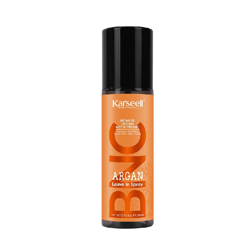 TRATAMIENTO CAPILAR EN SPRAY CON ACEITE DE ARGAN Y COLAGENO REPARACION PROFUNDA BNC KARSEELL 200ML