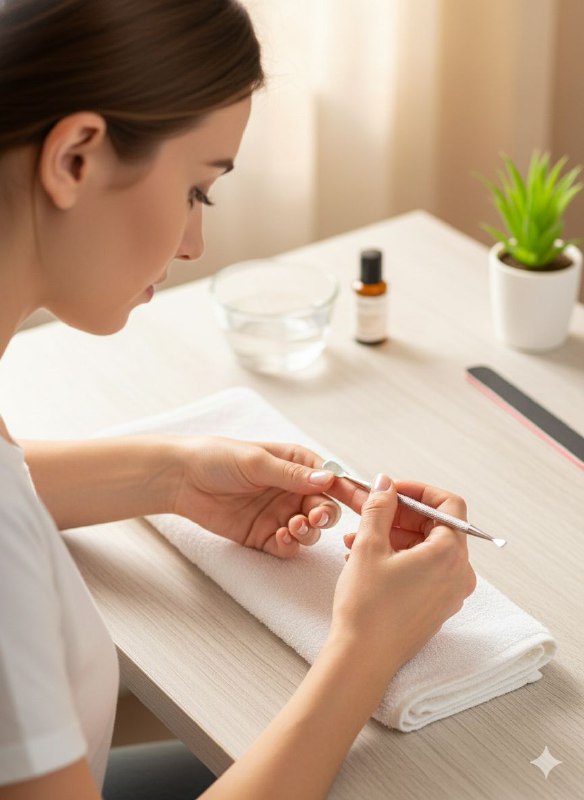 HERRAMIENTA PARA MANICURAM REMOVEDOR Y EMPUJADOR DE CUTICULAS PROFESIONAL DE ACERO INOXIDABLE DOBLE PUNTA STAY BEAUTIFUL 12CM