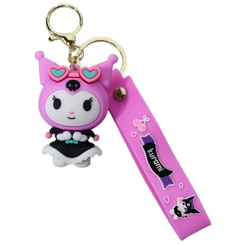 LLAVEROS DE KUROMI 6 ESTILOS DISPONIBLES