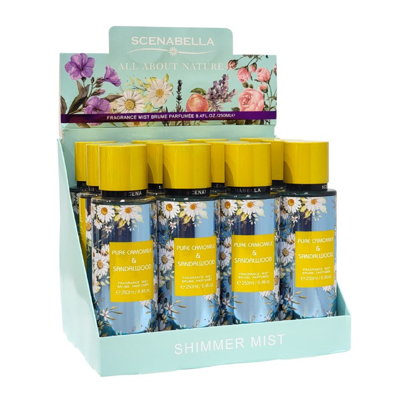 SPLASH PURE CAMOMILE & SANDWOOD SCENABELLA 250ML (M) (AROMA SIMILAR B&B CHAMONILE & HONEY)