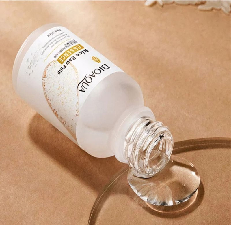 SUERO FACIAL, ESENCIA DE ACIDO HIALURONICO DE PULPA CRUDA DE ARROZ HIDRATANTE BIOAQUA 15ML