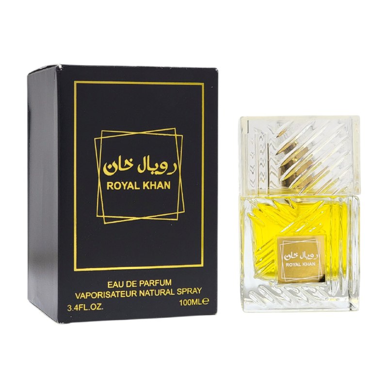 LOVALI FRAGRANCES ROYAL KHAN EDP 100ML (H) (AROMA SIMILAR LATTAFA KHAMRAH EDP)