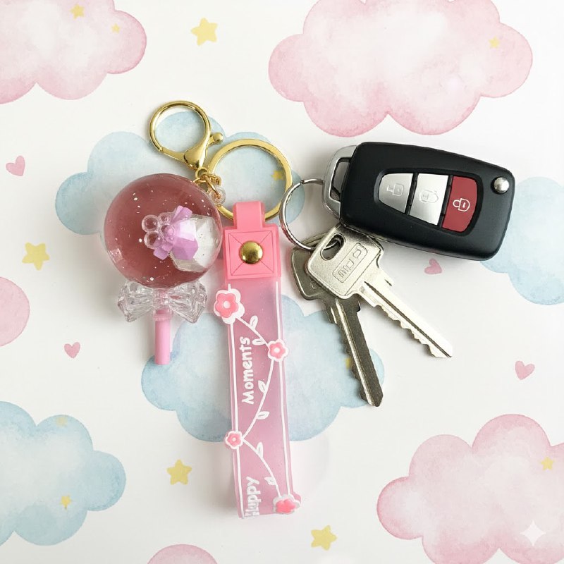 LLAVEROS DE ARENA MOVEDIZA LIQUIDA, 9 ESTILOS DISPONIBLES