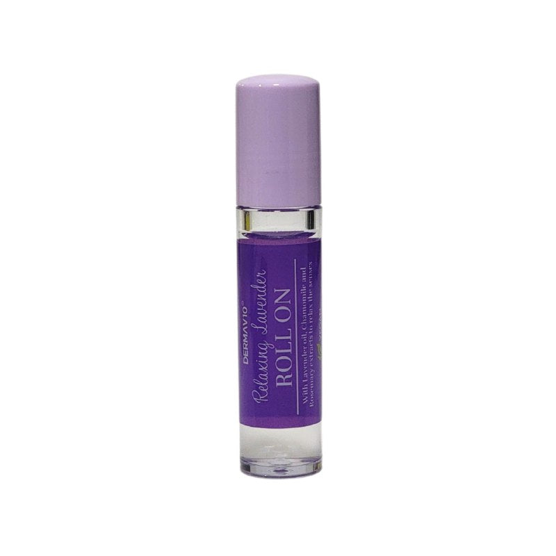 ACEITE FACIAL ROLL ON DE LAVANDA RELAJANTE QUE RELAJAN LOS SENTIDOS PARA DORMIR RICO DERMAV10 10ML