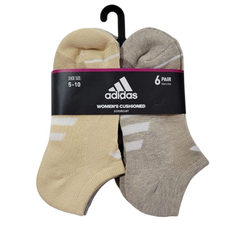 CALCETA TOBILLERA ORIGINAL ADIDAS 6 PARES SIZE 5-10