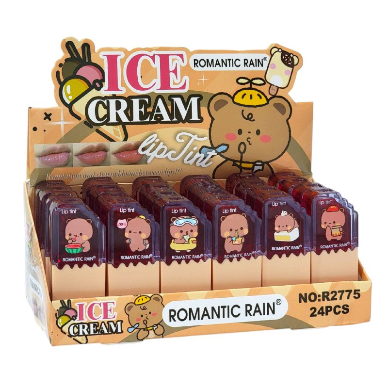 BRILLO LABIAL TINTA CON ACABADO CREMOSO Y DURADERO, FORMULA INNOVADORA DE TINTA LIQUIDA CON SUAVIDAD DE COLOR INTENSO Y LARGA DURACION ROMANTIC RAIN ICE