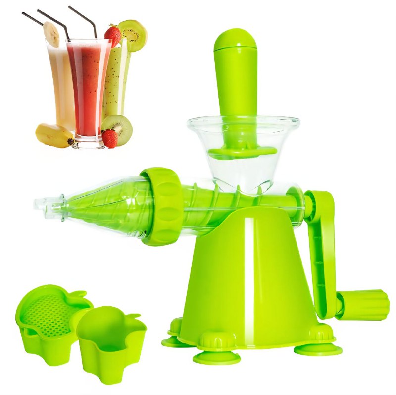 MAQUINA MANUAL EXTRACTOR DE JUGO, EXPRIMIDOR DE JUGOS GRANDE MULTIFUNCIONAL PARA JUGOS