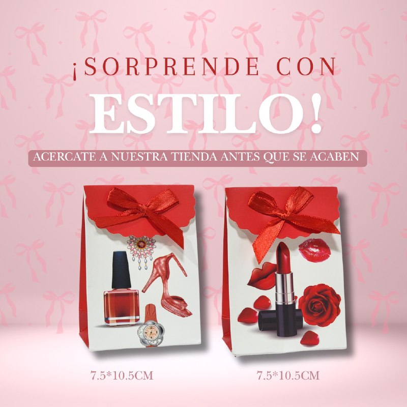 BOLSA DE REGALO MINI PEQUEÑA 7.5X10.5CM