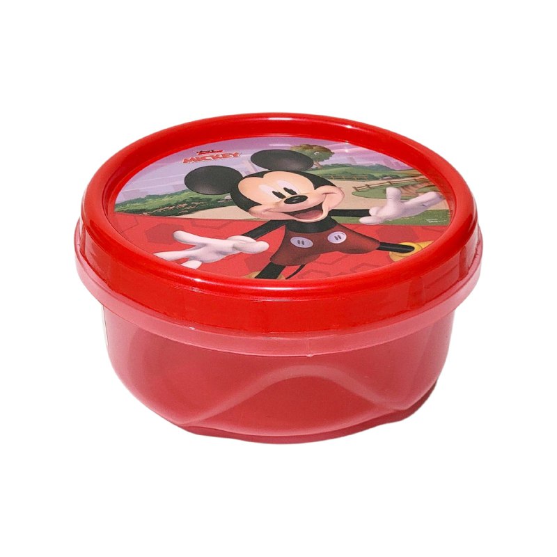 ORGANIZADOR RECIPIENTE PARA NIÑOS CON DISEÑO DE MICKEY MOUSE
