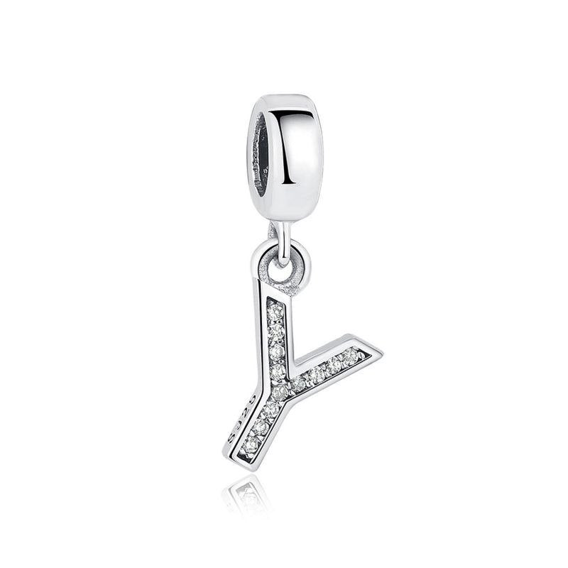 PCHARM4054$Y LETRA Y PANDORA PLATA 9.25