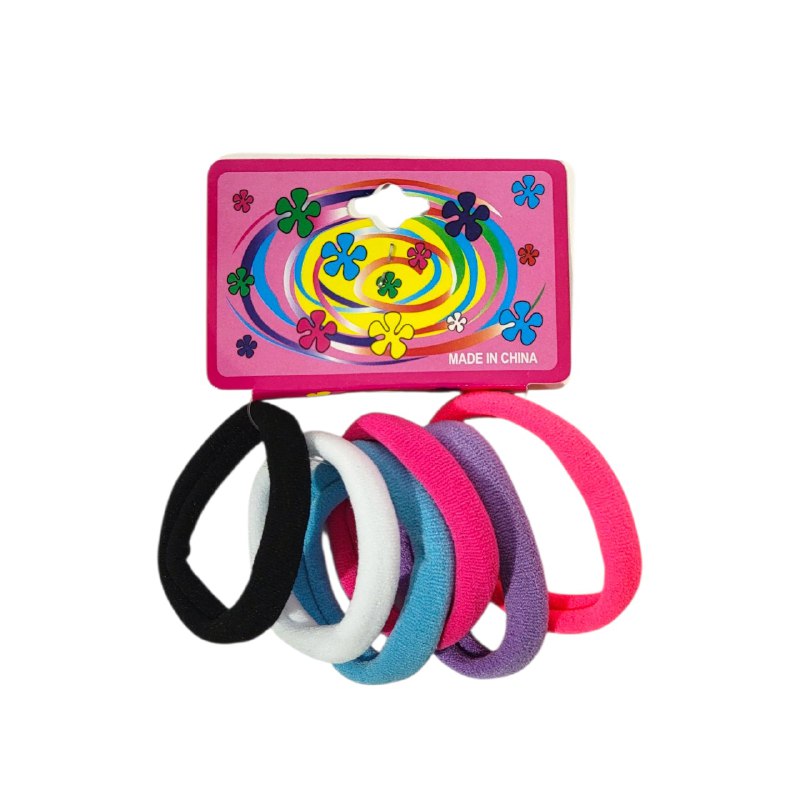 COLAS PARA EL CABELLO GRANDES COLORES VIBRANTES EN PAQUETE DE 12UND