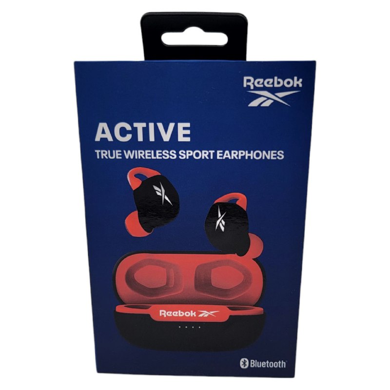 AUDIFONOS AURICULARES INALAMBRICOS ORIGINALES SONIDO DE ALTA CALIDAD, AJUSTE DEPORTIVO, RESISTENTE AL AGUA Y SUDOR, TACTIL, BATERIA 7H REEBOK ACTIVE