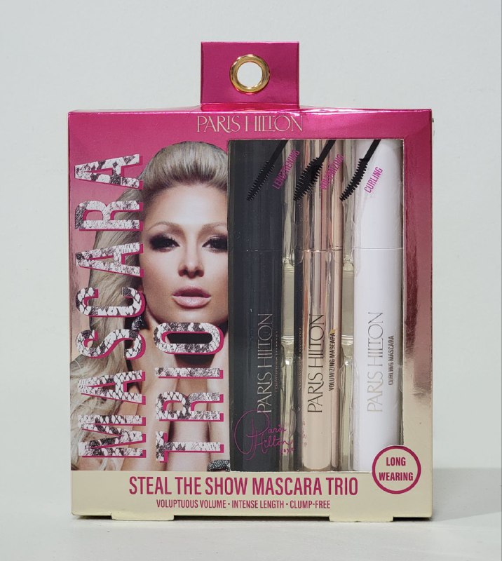 MASCARA PARA PESTAÑAS EN TRIO PARIS HILTON 8ML