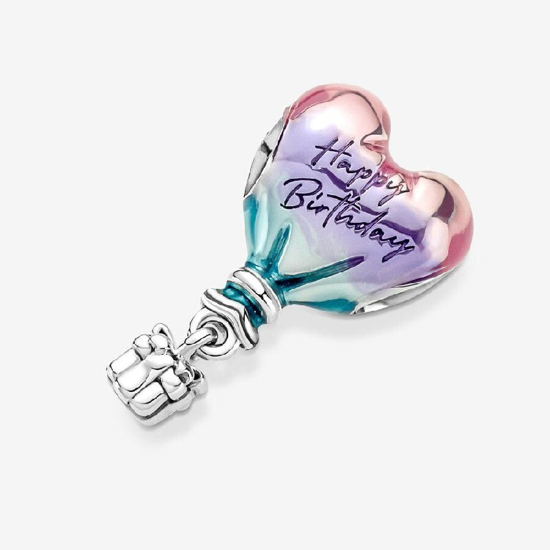 PCHARM3083$1 FORMA GLOBO AEROSTATICO PANDORA PLATA 9.25