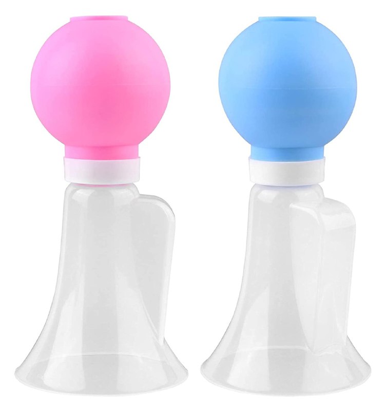 SACALECHE MANUAL PORTATIL CONVENIENTE Y PRACTICO PARA BEBES SMILY BABY 2 COLORES