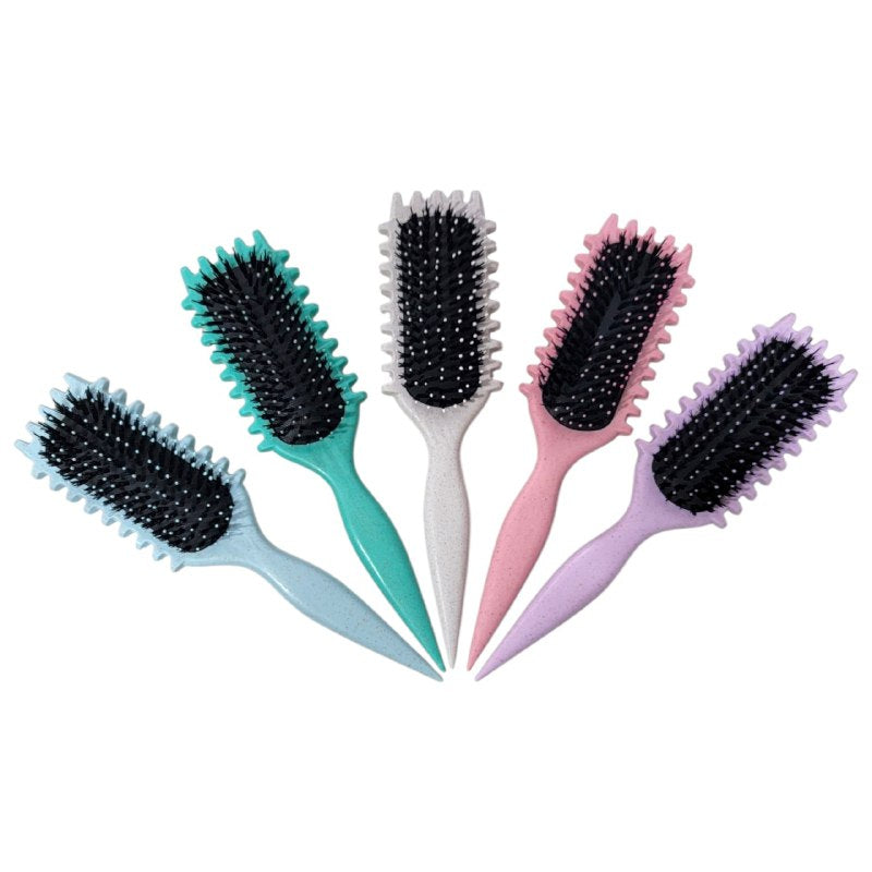 CEPILLO PEINE PARA EL CABELLO DESENREDANTE DE DISEÑO VENTILADO, 5 COLORES