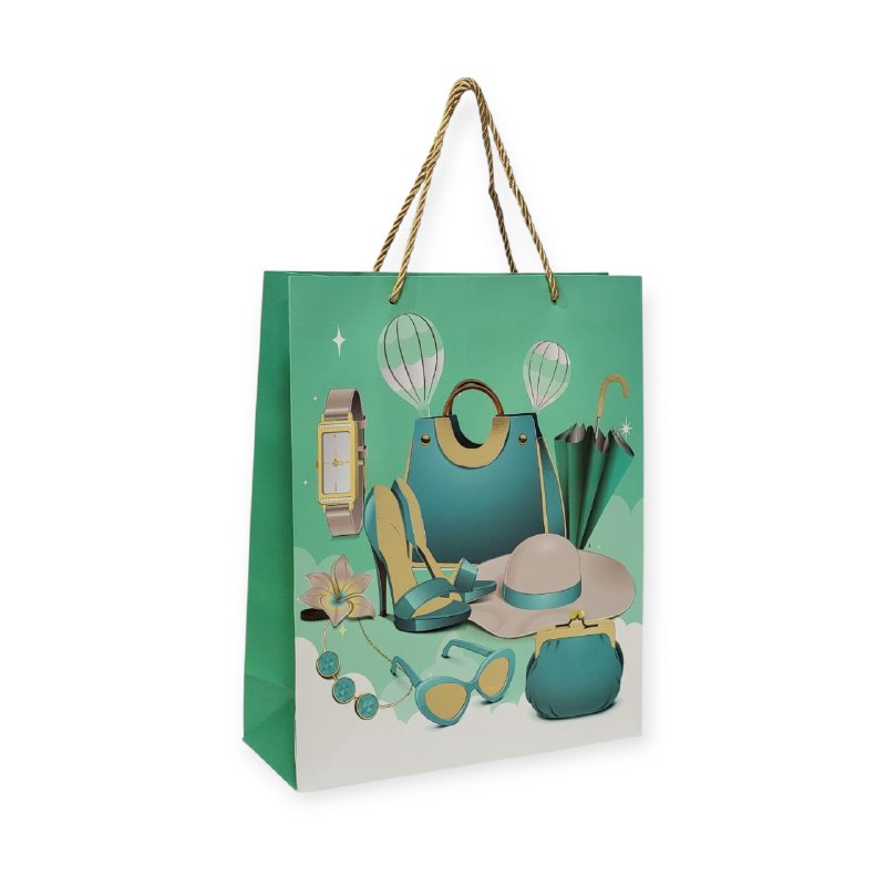 BOLSA DE REGALO MEDIANA 26X32X10CM