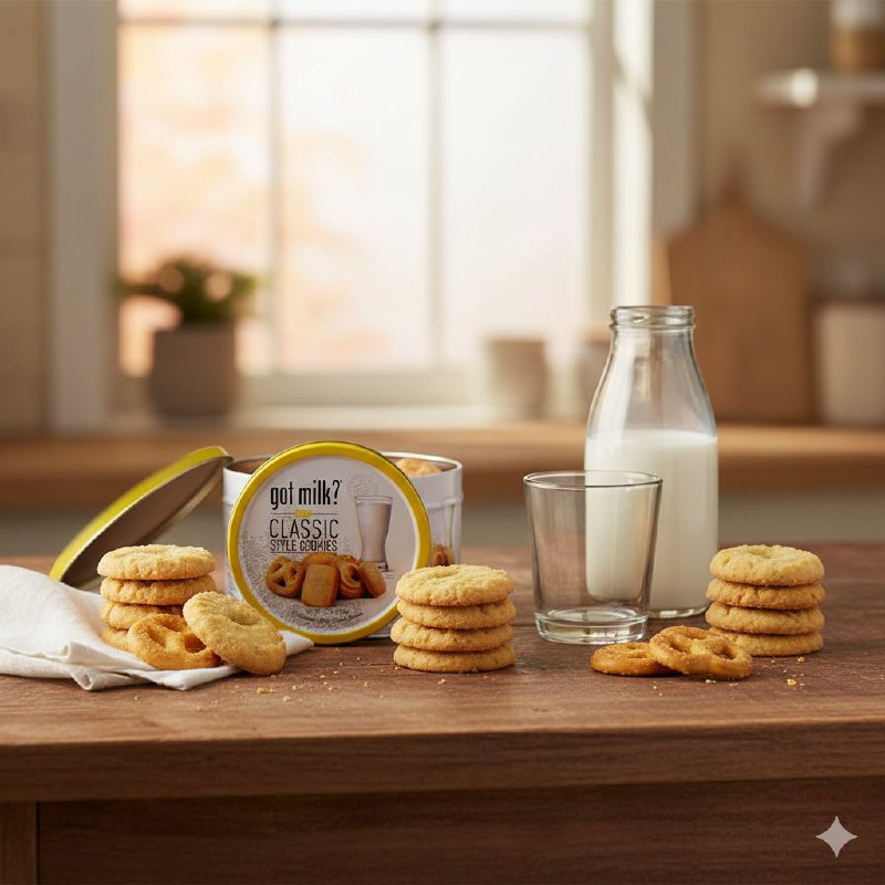 GALLETAS GOURMET CAJA DE GALLETAS DE MANTEQUILLA ESTILO TRADICIONAL GOT MILK EAT DELICATE CLASSIC STYLE COOKIES 340G