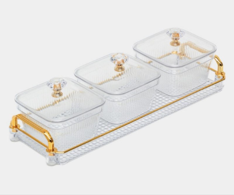 ORGANIZADOR RECIPIENTE CAJA DE ALMACENAMIENTO MULTIFUNCIONAL PLASTICAS, DURADERAS Y ELEGANTES, CON BANDEJA MULTIFUNCTIONAL STORAGE BOX 3UND