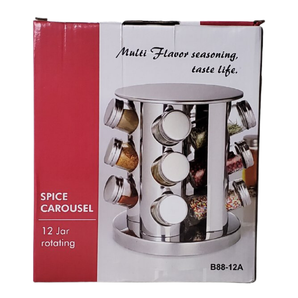 ORGANIZADOR DE ESPECIAS 12 BOTES