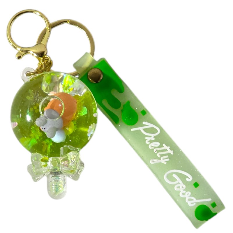 LLAVEROS DE ARENA MOVEDIZA LIQUIDA, 6 ESTILOS DISPONIBLES