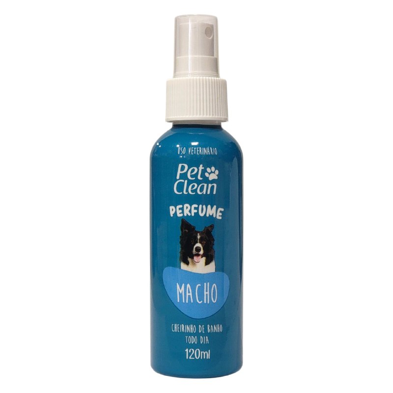 PERFUME PARA PERROS MACHOS, SPRAY DESODORANTE QUE ELIMINA OLORES PET CLEAN 120ML