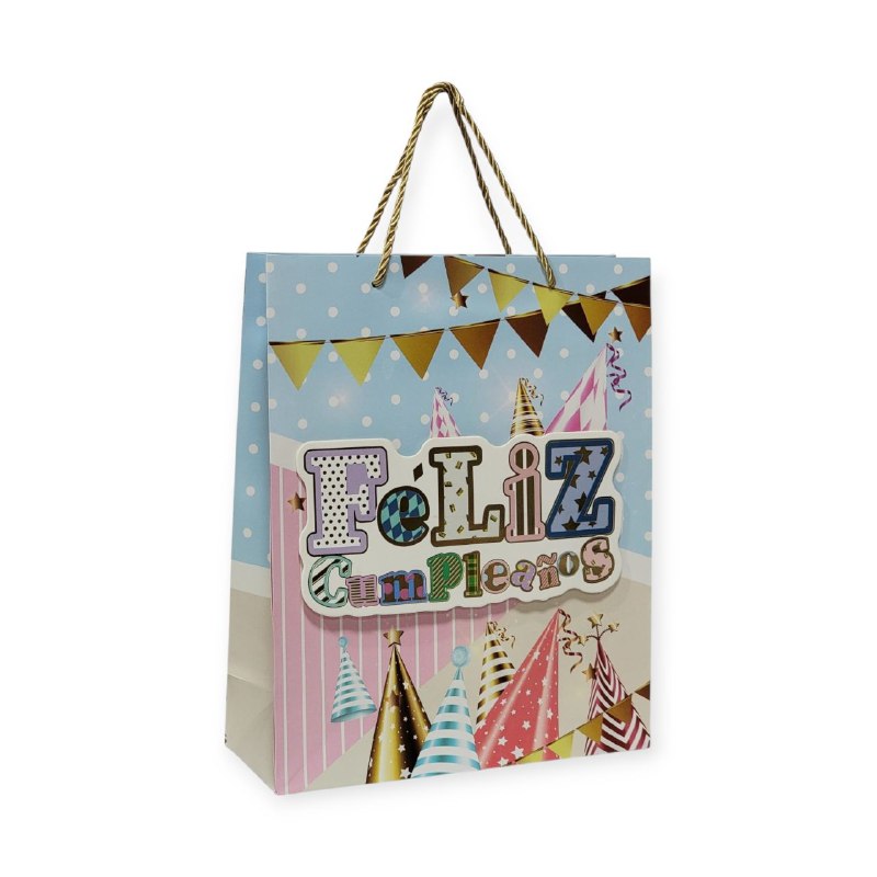 BOLSA DE REGALO MEDIANA 26X32X10CM