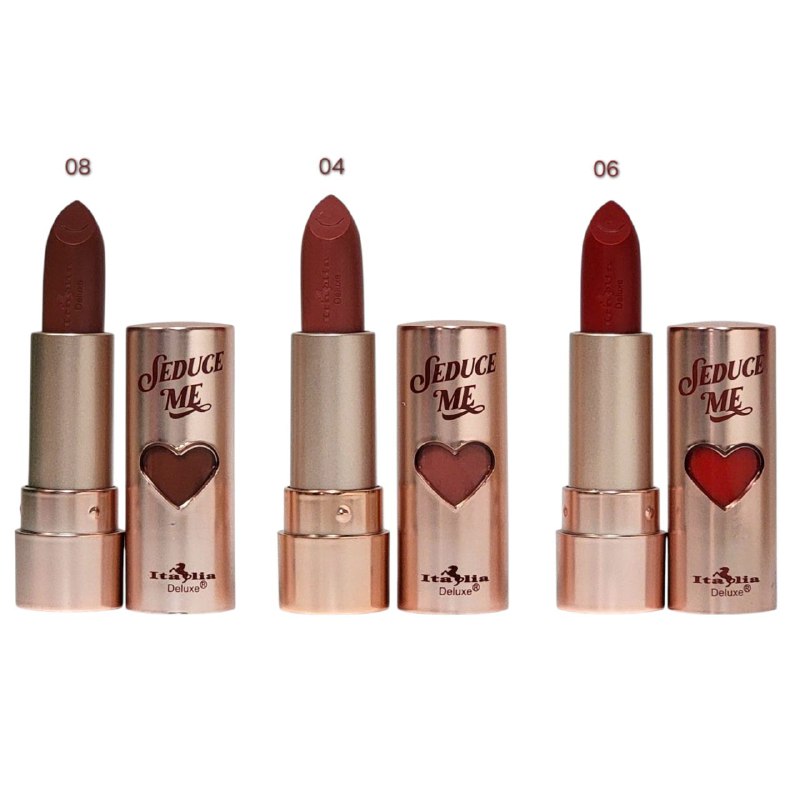 BRILLO LABIAL EN SET TRIO DE LAPICES LABIAL SATINADOS ITALIA DELUXE SEXY TRIO FIRST DATE 13OZX3
