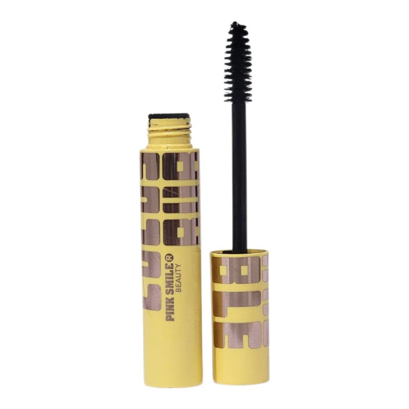 MASCARA PARA PESTAÑAAS DURADERA DUPE DE MAYBELLINE 12ML, OFRECE UNA SEPARACION PERFECTA Y ELEGANTE HASTA POR 24H, APLICACION COMODA Y NATURAL PINK SMILE COLOSAAL BUBBLE