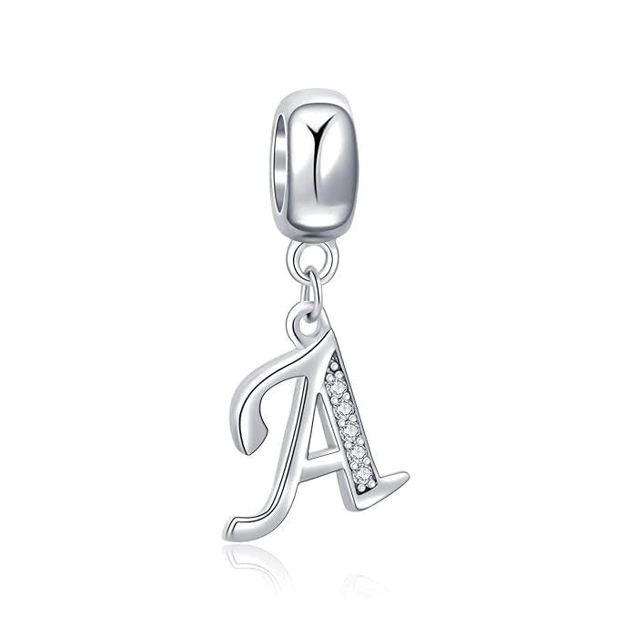 PCHARM4034$A LETRA A PANDORA PLATA 9.25