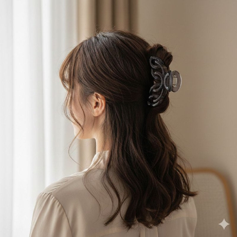 GANCHO PARA EL CABELLO DE AGARRE FIRME PINZA PULPO WAO 9CM