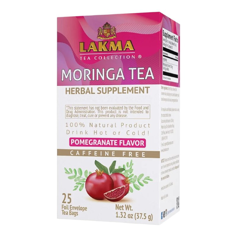 TE SABOR GRANADA SIN CAFEINA QUE PROMUEVE EL BIENESTAR GENERAL LAKMA 25UND