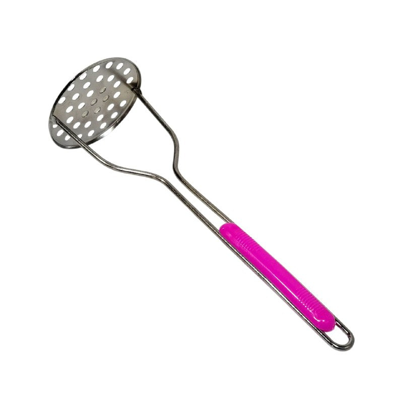 MACHACADOR MANUAL DE ACERO INOXIDABLE PARA PURE FACIL DE LIMPIAR 3 COLORES