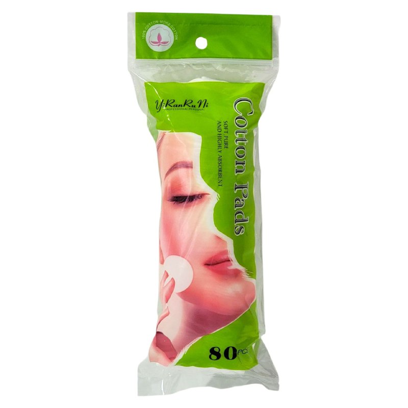BOLAS DISCOS DE ALGODON FACIALES, SUAVE Y PUROS Y ALTAMENTE ABSORBENTES YIRANRU 80UND