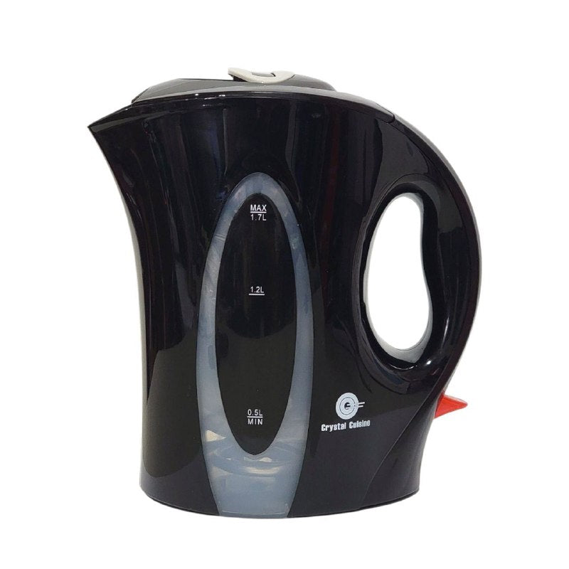 MAQUINA HERVIDORA DE AGUA ELECTRICA, ESTILO ELEGANTE, CAPACIDAD 1.7L, POTENCIA 1000W, CALENTAMIENTO RAPIDO, INDICADOR LUMINOSO CRYSTAL CUISINE