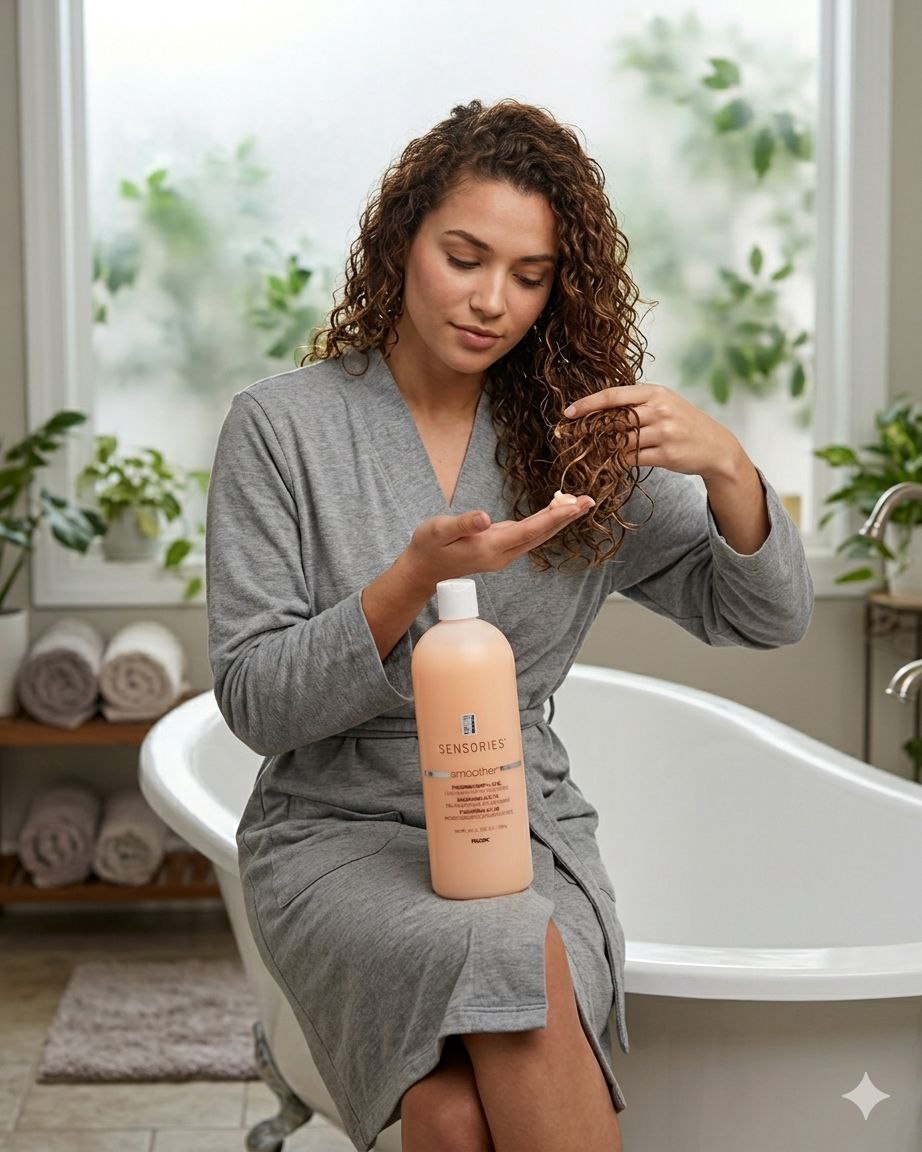 ACONDICIONADOR CON O SIN ENJUAGUE PARA CONTROL DE FRIZZ CON FLOR DE LA PASION Y ALOE VERA RUSK 990G