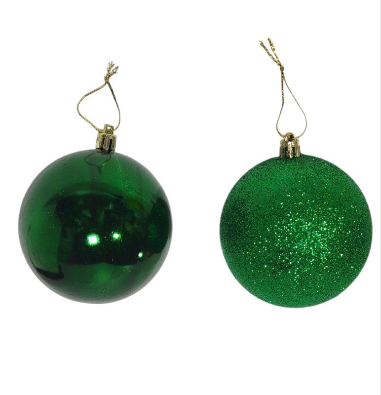 DECORACION ADORNO NAVIDEÑO PAQUETE DE 20 BOLAS DECORATIVAS,8 CM 49X64X49 IDEALES PARA DARLE UN TOQUE UNICO A TU ARBOL DE NAVIDAD