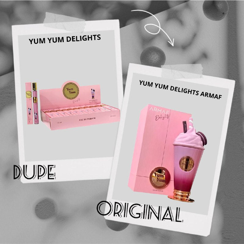 PERFUME EN TUBO PARA MUJER YUM YUM DELIGHTS EDP 35ML (M) (AROMA SIMILAR ARMAF YUM YUM DELIGHTS)