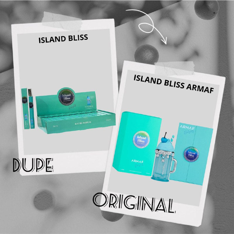 PERFUME EN TUBO PARA MUJER ISLAND BLISS EDP 35ML (M) (AROMA SIMILAR ARMAF ISLAND BLISS)