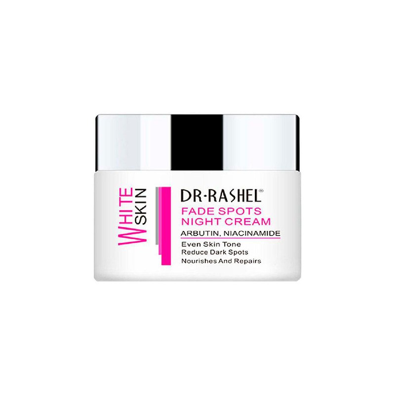 CREMA DE CUERPO DE NOCHE BLANQUEADORA CON ARBUTIN Y NIACINAMIDA DR RASHEL 50G