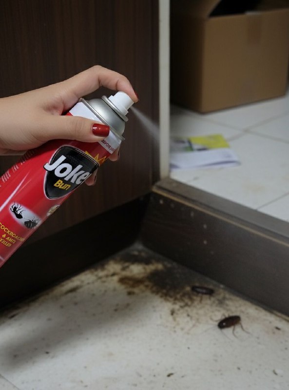 INSECTICIDA EN AEROSOL MATA CUCARACHAS Y HORMIGAS JOKER 350ML