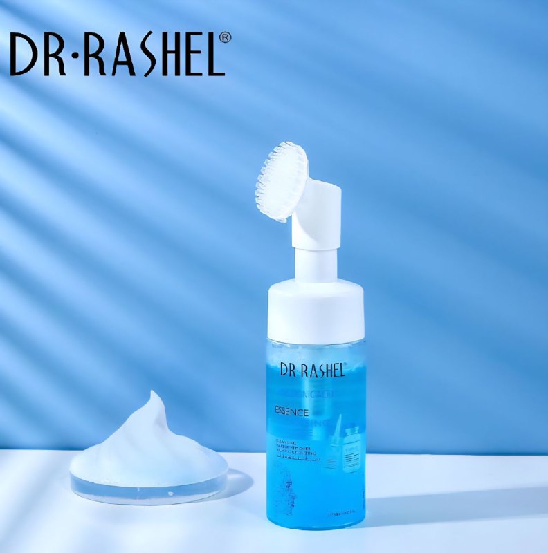 LIMPIADOR FACIAL EN ESPUMA LIMPIADORA CON ESENCIA DE ACIDO HIALURONICO, LIMPIA DESMAQUILLA E HIDRATA LA PIEL DR RASHEL 125ML