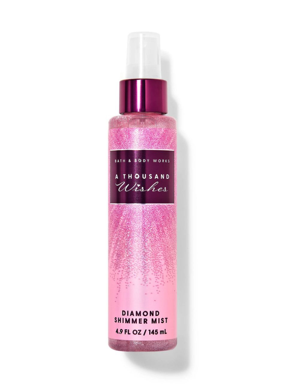 BATH & BODY WORKS SPLASH A THOUSAND WISHES DIAMOND SHIMMER 145ML (M)
