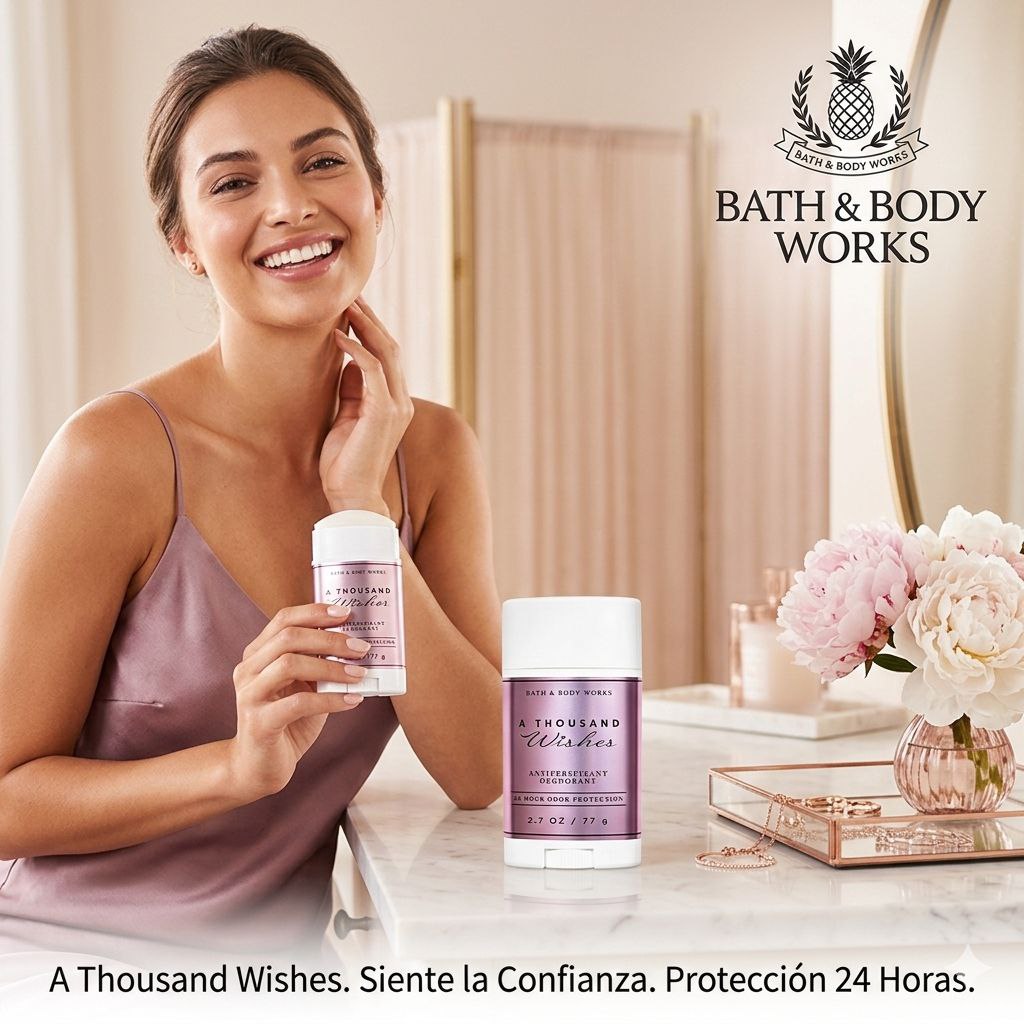 DESODORANTE ANTITRANSPIRANTE A THOUSAND WISHES BATH & BODY WORKS 77G