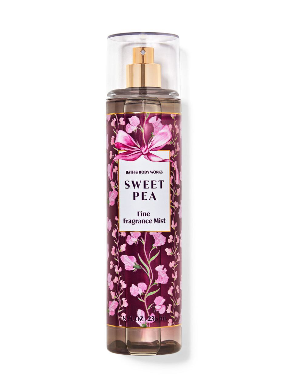 BATH & BODY WORKS SPLASH SWEET PEA 236ML (M) (DUPE MARC JACOBS PERFECT EDP)